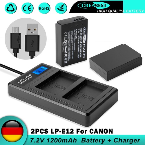 Batteria e12 e - 2x, lp-e12