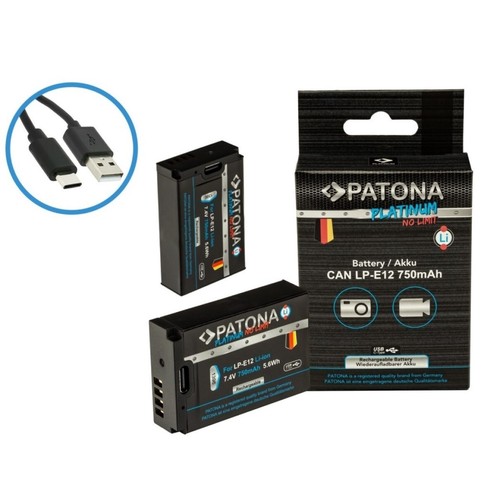 Batteria per canon - 2x,