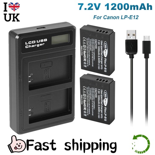 Batteria pezzi e12 - batteria, lp-e12