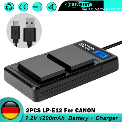Batteria e12 per canon - canon, m