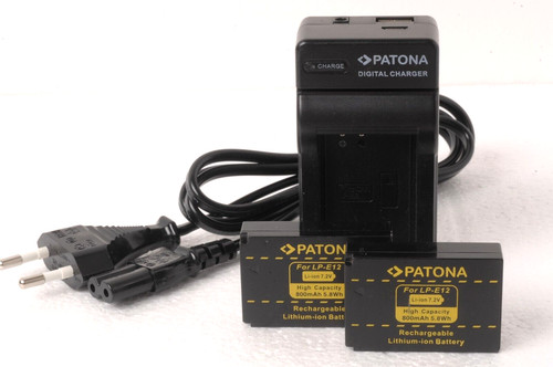 Patona carica batteria con - batteria, 2