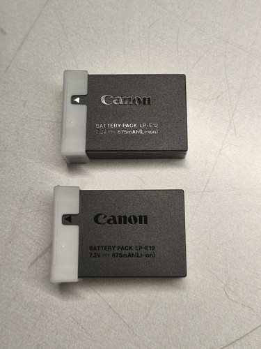 Doppia batteria canon e12 - doppia,
