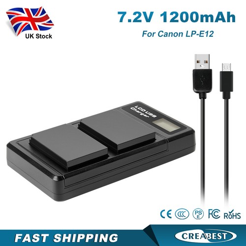 Pezzi batteria e12 - lp-e12, lpe12