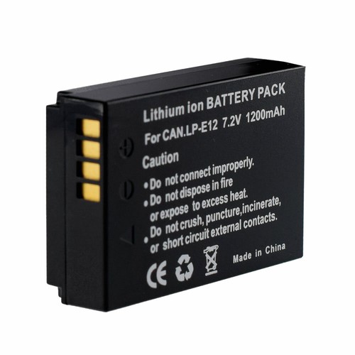 Batteria e12 per canon eos - per,