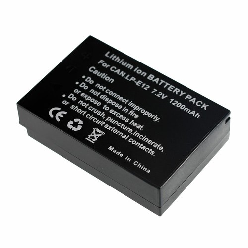 Batteria e12 per canon eos - batteria, lp-e12