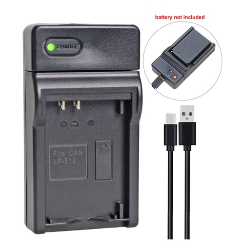 Caricabatteria usb e12 per - usb, lp-e12